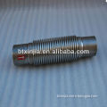 stainless steel metal bellow pipe/corrugated flexible exhaust pipe